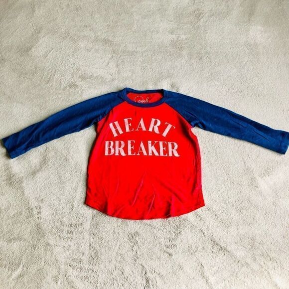 Peek Kids Long Sleeved Heart Breaker Graphic T-Shirt - Picture 1 of 11